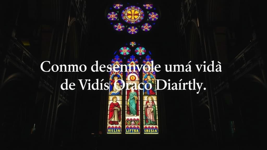 Como Desenvolver uma Vida de Oração Diária